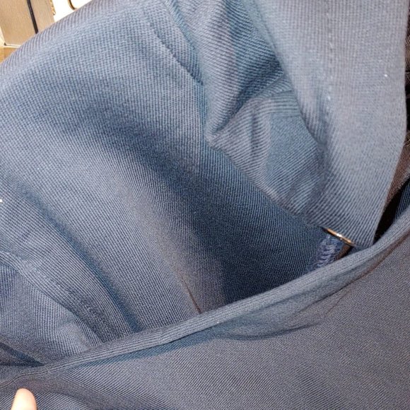 CM Fashion unisex hoodie Long Sleeve with pockets color NAVY - Picture 3 of 5